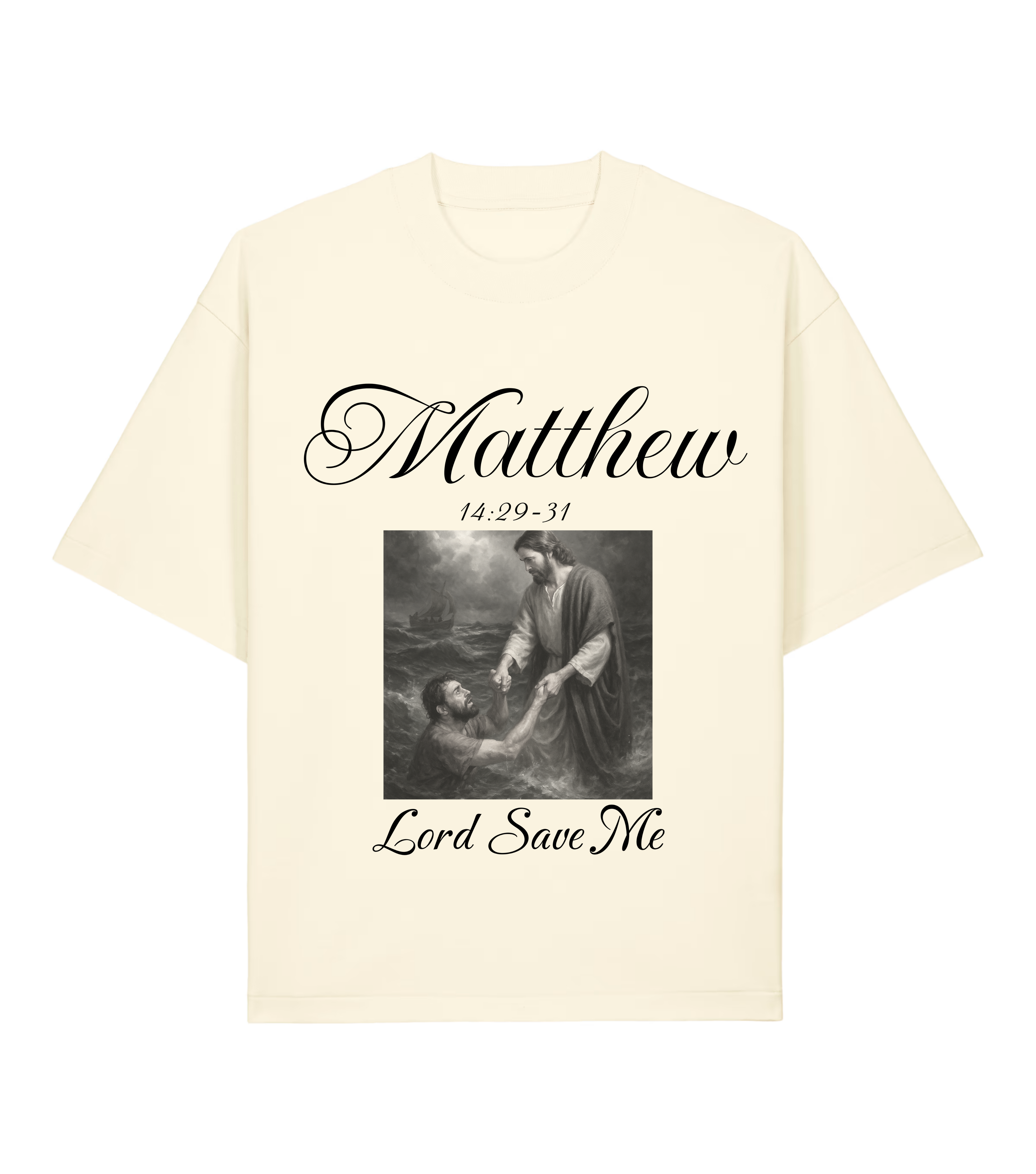Matthew 14:29–31 Tee